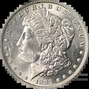 1889-O モーガン シルバー ダラー PCGS MS63 グレート アイ アピール ナイス ストライク｜WORLD RESOURCE【KING店】 237,600円