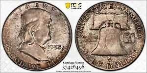 1952 PCGS MS64 FS-402 スカーフェイス フランクリン ハーフダラー|WORLD RESOURCE【KING店】
