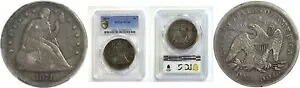 1871 年 $1 着席リバティ ドル PCGS VF-30|WORLD RESOURCE【KING店】