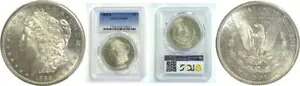1885-S $1 モルガン ドル PCGS MS-63