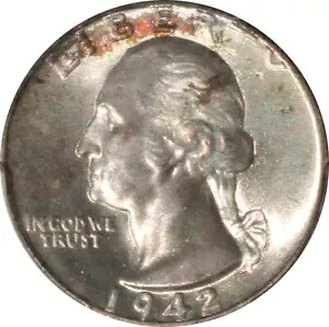 1942-D MS67 ワシントン クォーター、PCGS 27312383、CAC｜WORLD RESOURCE【KING店】 246,510円