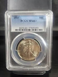 トナー 1945 50C PCGS MS66+ プラス｜WORLD RESOURCE【KING店】