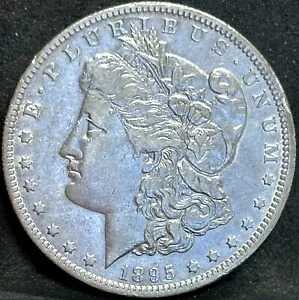1895 O モーガン シルバー ドル XF+ 詳細 ニューオーリンズ コイン - 450,000 鋳造｜WORLD RESOURCE【KING店】