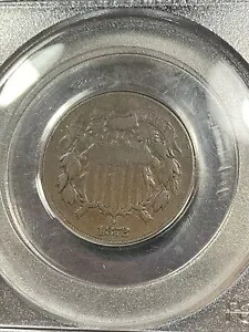 PCGS F15CAC 1872 2 セント ピース グレードとしては非常に優れています|WORLD RESOURCE【KING店】