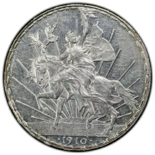 メキシコ: Estados Unidos 1910 Peso "Caballito" PCGS AU-58、メキシコシティ造幣局。｜WORLD RESOURCE【KING店】