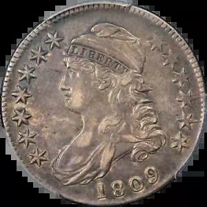 1809 バスト ハーフダラー PCGS XF45 0-115 R.2 ナイスアイアピール ナイスストライク｜WORLD RESOURCE【KING店】
