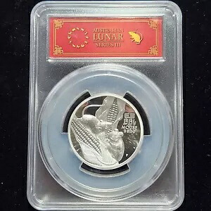 希少 2020 オーストラリア $8 イヤー オブ ザ マウス 5 ??オンス ハイレリーフ | PCGS PR70DCAM|WORLD RESOURCE【KING店】