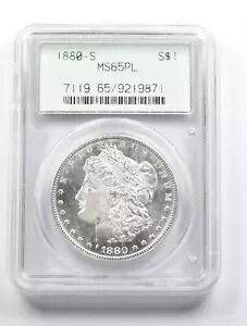 MS65 PL 1880-S モーガン シルバー ダラー OGH PCGS PQ *3483|WORLD RESOURCE【KING店】