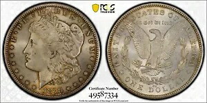 1878-CC US モルガン シルバー ダラー $1 - PCGS MS63 トーン｜WORLD RESOURCE【KING店】