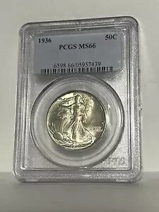1936-P MS66 PCGS ウォーキング リバティ シルバー ハーフダラー 50c｜WORLD RESOURCE【KING店】