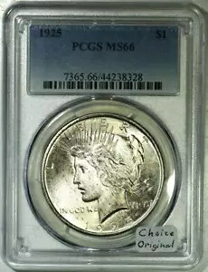 1925 平和ドル PCGS MS-66;チョイスオリジナル｜WORLD RESOURCE【KING店】