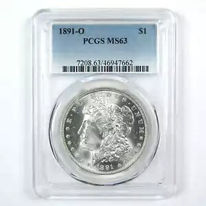 1891 O モルガン ドル MS 63 PCGS シルバー $1 未流通コイン SKU:I14851｜WORLD RESOURCE【KING店】