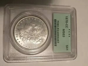 モーガン シルバー ダラー 1878-CC MS63｜WORLD RESOURCE【KING店】