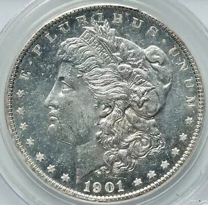 モーガン シルバー ダラー 1901-O PCGS MS-62 ディープ ミラー プルーフのような!!!すごいコイン!
