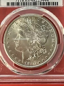 1880 S モーガン シルバー ダラー PCGS MS 63｜WORLD RESOURCE【KING店】