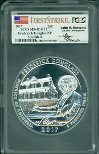 2017 フレデリック ダグラス ATB 5 オンスシルバー PCGS MS69 DMPL メルカンティ FS｜WORLD RESOURCE【KING店】