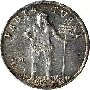1718 HH ドイツ州ブランズウィック ウォルフェンブッテル ワイルドマン 2/3 ターラー、24 MG PCGS MS 61｜WORLD RESOURCE【KING店】