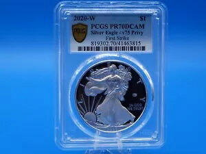 2020 W V75 75周年記念 アメリカンイーグル WWll PCGS PR70 カメオ ファーストストライク｜WORLD RESOURCE【KING店】