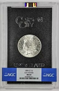 1884 CC モーガン シルバー ダラー GSA ホード NGC MS 64|WORLD RESOURCE【KING店】