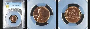1940 1C PCGS PR65RD-ピュアレッド、375 ファイン PQ リンカーン ウィート スモール セント｜WORLD RESOURCE【KING店】