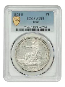1878-S 貿易ドル 1 PCGS AU53 - 貿易ドル - 人気の貿易ドル｜WORLD RESOURCE【KING店】 557,700円