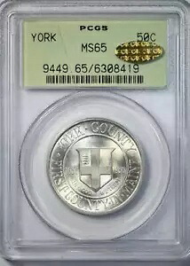 1936 ヨーク クラシック記念ハーフダラー 50C PCGS MS65 ゴールド CAC OGH｜WORLD RESOURCE【KING店】 557,700円