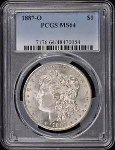 1887-O $1 モルガン ドル PCGS MS64｜WORLD RESOURCE【KING店】