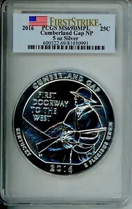 2016 カンバーランド GA P アメリカ ビューティフル ATB 5 オンスシルバー PCGS MS69 DMPL FS 希少|WORLD RESOURCE【KING店】