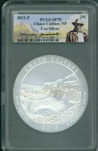 2012-P チャコ カルチャー NP ATB 5 オンスシルバー PCGS SP70 セオドア・ルーズベルト SP-70｜WORLD RESOURCE【KING店】