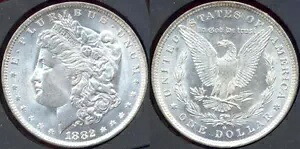 1882-O $1 印象的で大胆なディテール ミントの光沢のある白を基調としたオリジナルカラー｜WORLD RESOURCE【KING店】