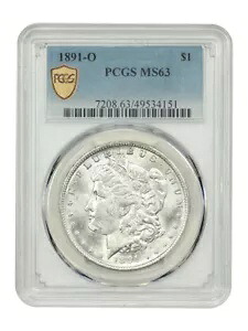 1891-O $1 PCGS MS63 - モルガン ドル｜WORLD RESOURCE【KING店】