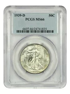 1939-D 50C PCGS MS66｜WORLD RESOURCE【KING店】