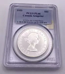 1955 カナダドル PCGS PL66 アーンプライア｜WORLD RESOURCE【KING店】
