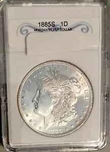 1885 - S モーガン銀ドル、非常に高級、比較して節約しましょう!｜WORLD RESOURCE【KING店】