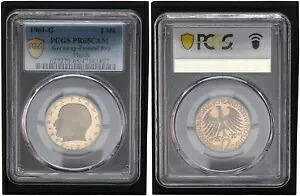 Frg 2 マーク 1961 G J.392 通貨コイン マックス プランク - 認定 PR65CAM 104593｜WORLD RESOURCE【KING店】 253,440円