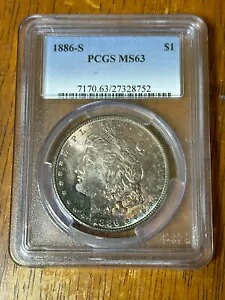 1886 s モーガン シルバー ダラー ms63 pcgs｜WORLD RESOURCE【KING店】
