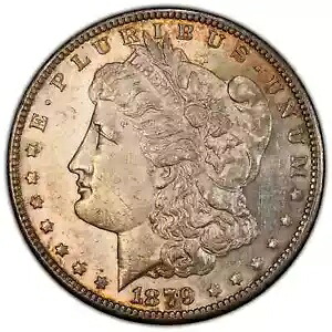 1879 S モーガン シルバー ダラー PCGS MS-61 1878 年のリバース|WORLD RESOURCE【KING店】