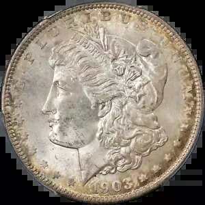 1903-O モーガン シルバー ダラー PCGS MS63 キー デート 素晴らしい光沢 素晴らしいストライク|WORLD RESOURCE【KING店】