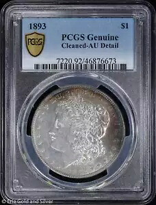 1893-P $1 モルガン シルバー ダラー PCGS 正規 AU 詳細|WORLD RESOURCE【KING店】