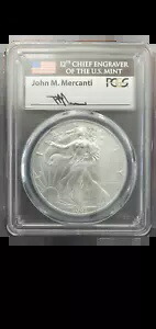 2003 シルバー イーグル ジョン マーカンティ PCGS MS70|WORLD RESOURCE【KING店】