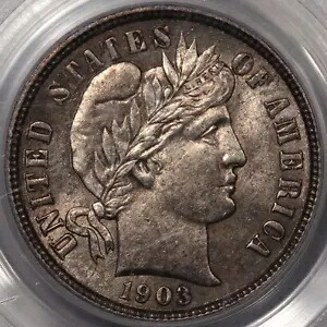 1903-O バーバー ダイム PCGS MS-64 - 強烈なアイアピール!|WORLD RESOURCE【KING店】