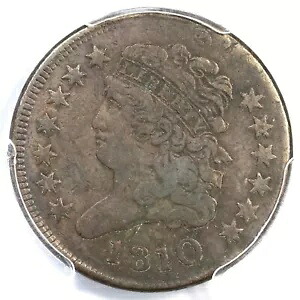 1810 PCGS VF 20 ダブルストラック 90% OC クラシック ヘッド ハーフセント コイン 1/2c|WORLD RESOURCE【KING店】
