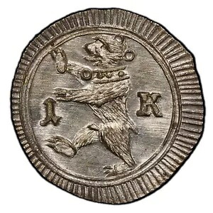 スイス、セントルイスガレン: (1717)K クロイツァー PCGS MS66 ?? 最高級、唯一のダイの例|WORLD RESOURCE【KING店】