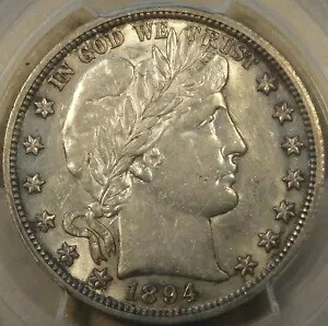 1894-O 理髪店 ハーフダラー 50c PCGS 認定 AU53｜WORLD RESOURCE【KING店】