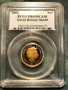 2002 証明フル ソブリン PCGS PR69DCAM、オリジナル COA 付き!｜WORLD RESOURCE【KING店】
