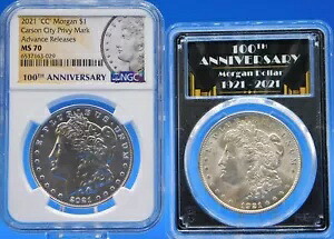 2021 CC シルバー モーガン ドル PCGS MS70 アドバンス リリース 1921 モーガン MS64 100TH｜WORLD RESOURCE【KING店】