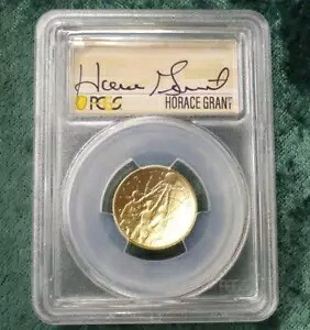 2020 W PCGS MS70 ゴールド バスケットボール殿堂 $5 ホーレス グラント、LA レイカーズ、ポップ 3