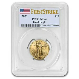 2023 1/4 オンス アメリカン ゴールド イーグル MS-69 PCGS (FirstStrike?)|WORLD RESOURCE【KING店】