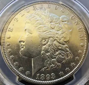 1893 P $ モルガン シルバー ダラー PCGS キー デイト XF レア デイト|WORLD RESOURCE【KING店】