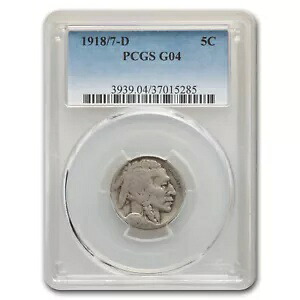 1918/7-D バッファロー ニッケル グッド-4 PCGS｜WORLD RESOURCE【KING店】 322,740円